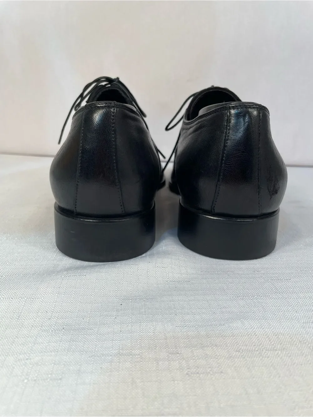 Classic Men's Black Leather Bruno Magli Rammola Shoes